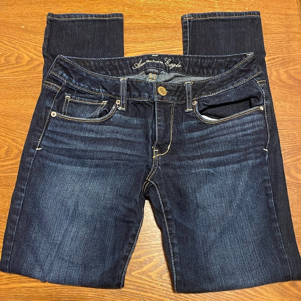 🟧🟧 American Eagle Outfitters Women’s Stretch Skinny Jeans (size 6 short)